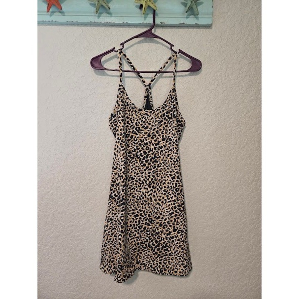 Outdoor Voices Leopard Romper